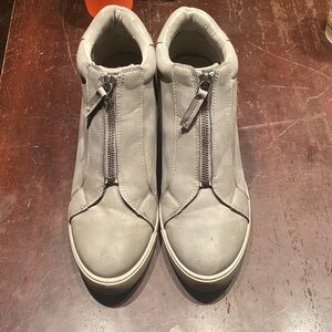 Maurices Gray Wedge Sneakers